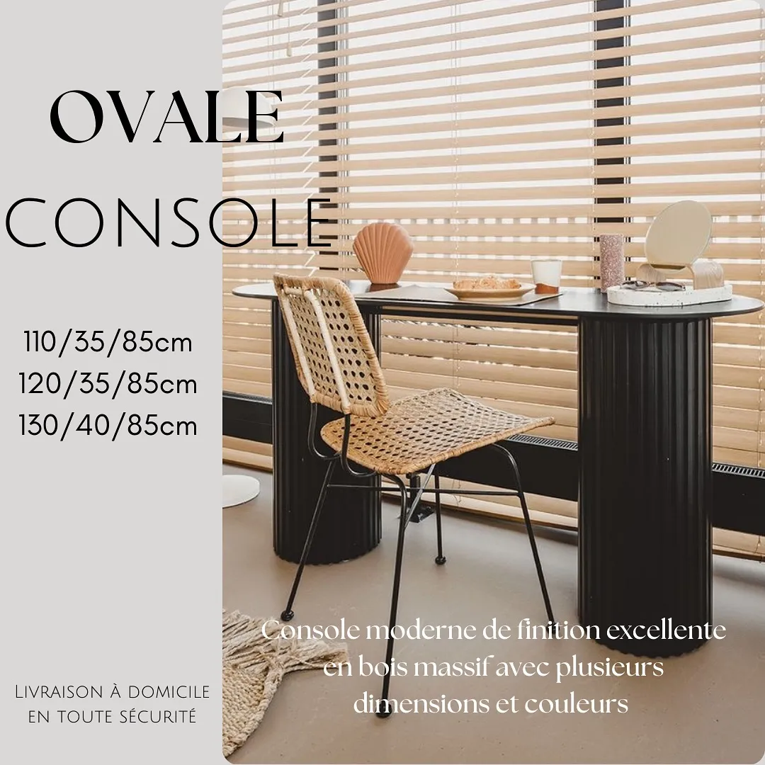 OVAL CONSOLE